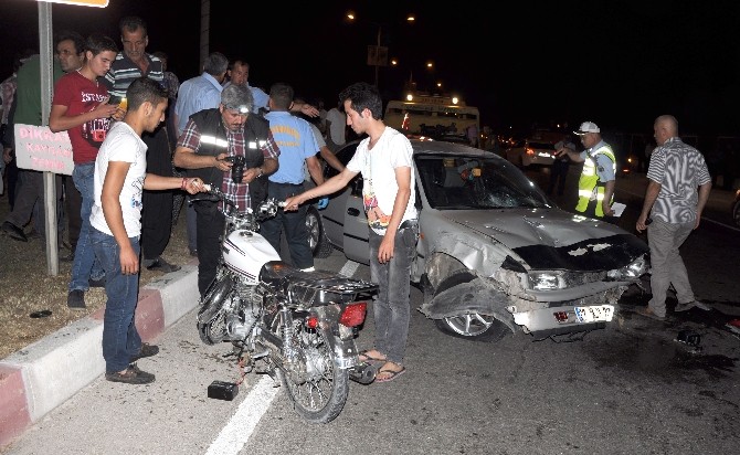 Mersin’de Trafik Kazası : 1 Ölü, 1 Yaralı