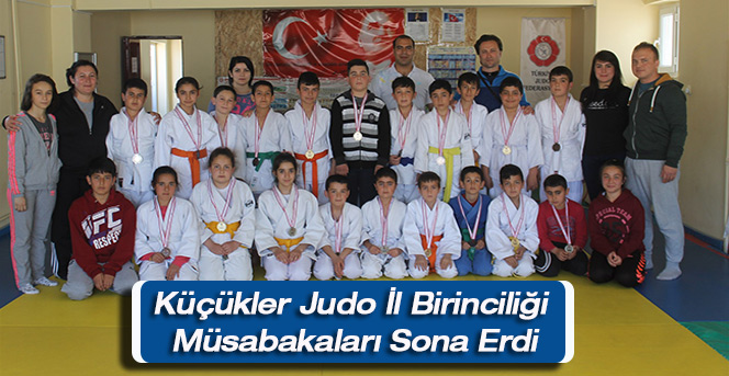 Küçükler Judo İl Birinciliği Müsabakaları Sona Erdi