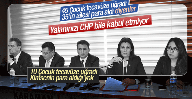 CHP ekibi Karamanda Cinsel istismarı araştırdı