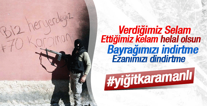 Diyarbakır'dan Karaman'a Askerimizden Selam Var