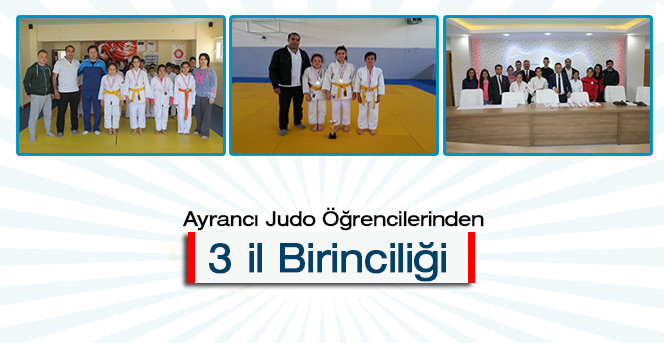 Ayrancı Judo İlk Meyvelerini Vermeye Başladı