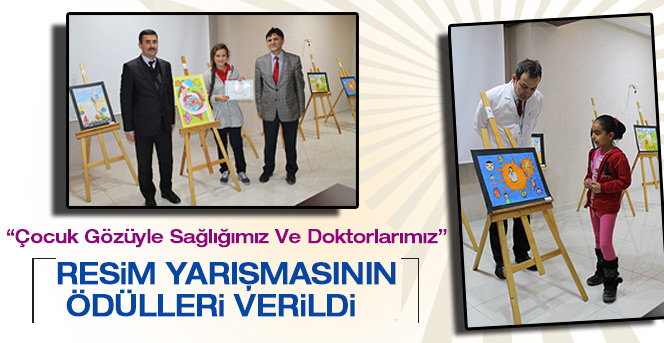 Resim Yarışmasının Ödülleri Verildi.