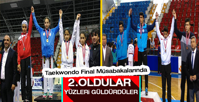 Karamanlı Taekwondocular Yüzleri Güldürdü