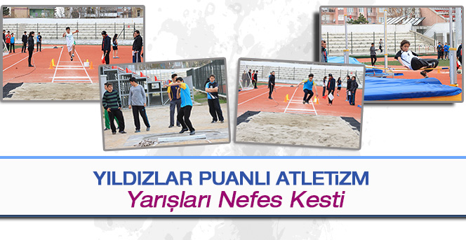 Puanlı Atletizm Yarışları Nefes Kesti