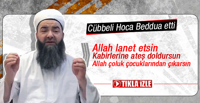 Cübbeli Ahmet Hoca Beddua etti