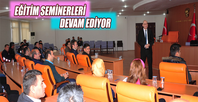 Eğitim Seminerleri Devam Ediyor