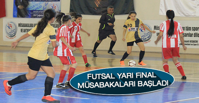 Futsal Yarı Final Müsabakaları Başladı