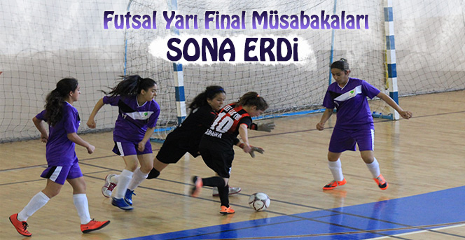 Futsal Yarı Final Müsabakalarında Heyecan Sona Erdi