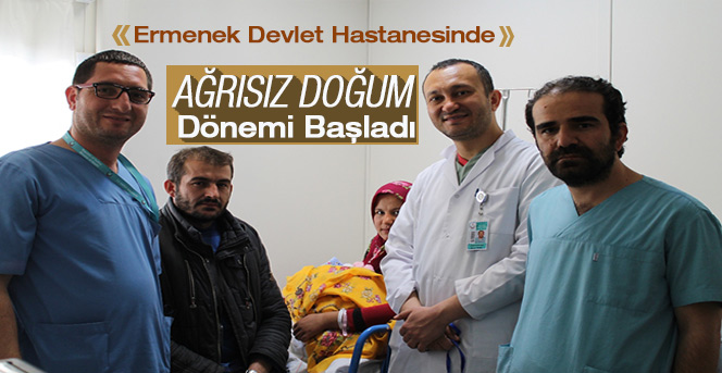 Ermenek Devlet Hastanesinde Ağrısız Doğum Dönemi Başladı