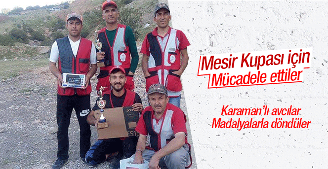 Karaman'lı Atıcılar Mesir Kupası İçin Mücadele Ettiler