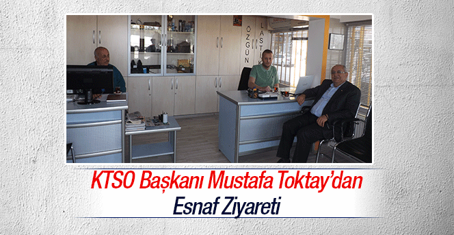 Mustafa Toktay'dan Esnaf Ziyareti