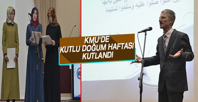 Kmü’de Kutlu Doğum Haftası Kutlandı