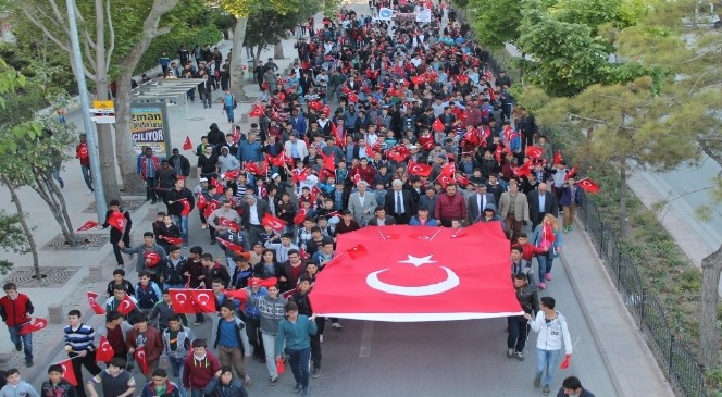 Konya 57. Alay Çanakkale Vefa Yürüyüşünde