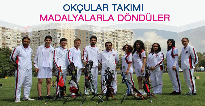 Karaman Okçuluk Takımı Madalyalar Döndü