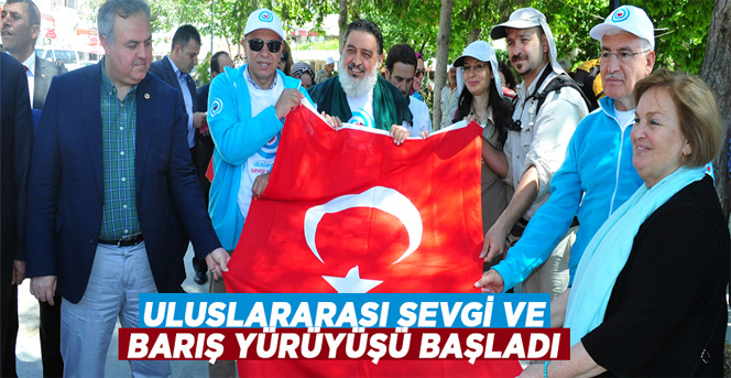 Uluslararası Sevgi Ve Barış Yürüyüşü Başladı