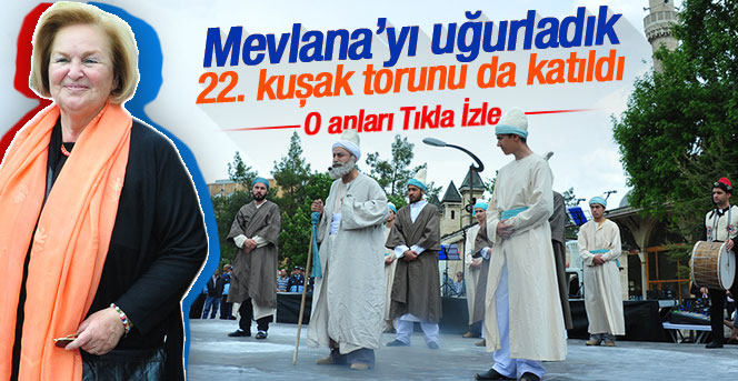 Hz. Mevlana Temsili Törenle Karaman’dan Uğurlandı