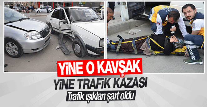 Karaman'da Trafik Kazası 1 Yaralı