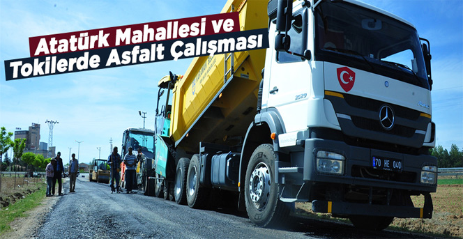 Asfalt Çalışmaları Atatürk Ve Başakşehir Mahallesi’nde