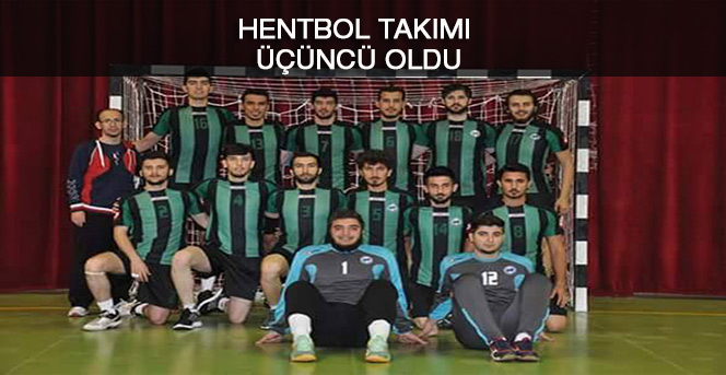 Kmü Hentbol Takımı Üçüncü Oldu