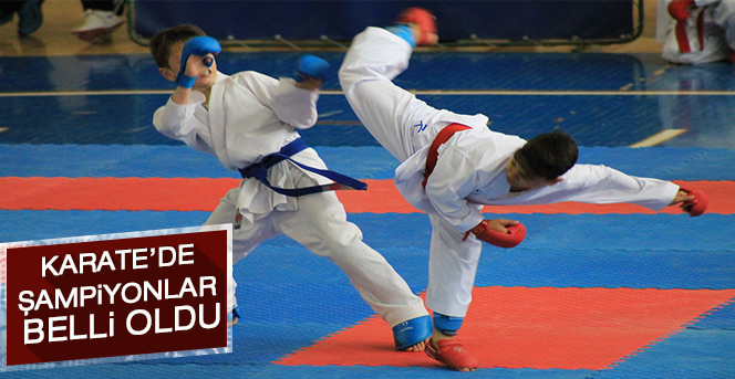 Karate’de Şampiyonlar Belli Oldu