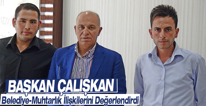 Başkan Çalışkan Öğrencilerin Sorularını Yanıtladı