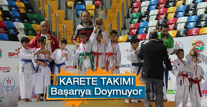 Karaman Karate Takımı Başarıya Doymuyor