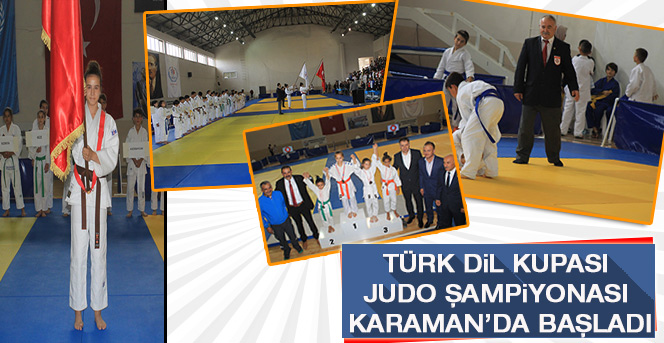 Türk Dil Kupası Judo Şampiyonası Karaman’da Başladı