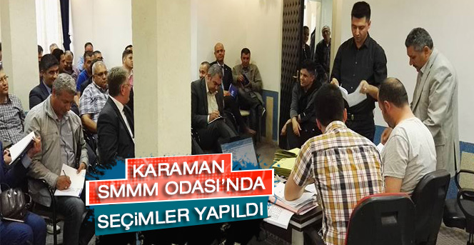 Karaman SMMM Odası’nda Seçimler Yapıldı