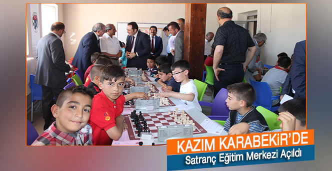 Kazım Karabekir’de Satranç Eğitim Merkezi Açıldı