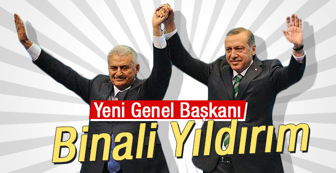 AK Parti'nin yeni Genel Başkanı Binali yıldırım