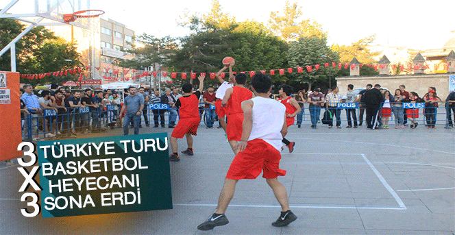 3x3 Türkiye Turu Basketbol Heyecanı Sona Erdi