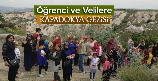 Öğrenciler Kapadakya'yı Gezdiler