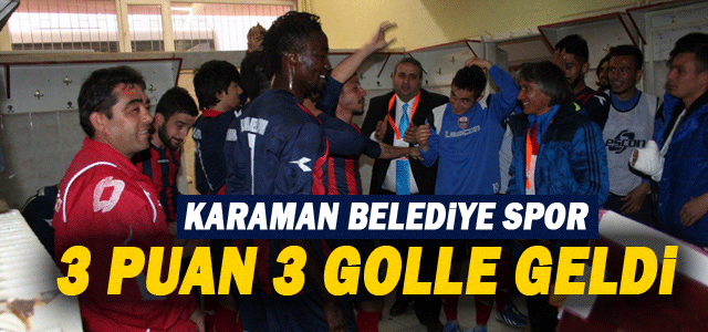 3 PUAN 3 GOLLE GELDİ