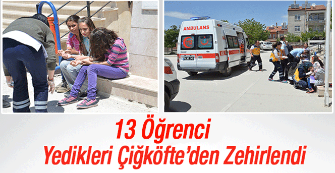 Karaman'da 13 Öğrenci Zehirlendi