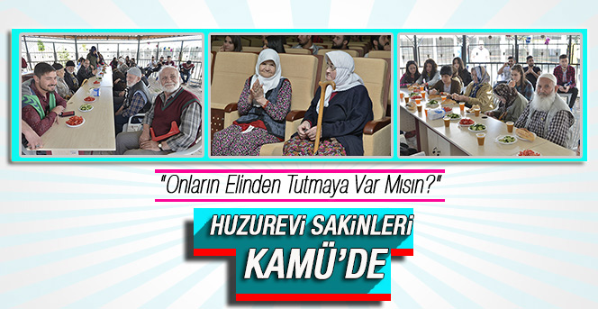 Kmü’de Öğrenciler Huzurevi Sakinleriyle Bir Araya Geldi