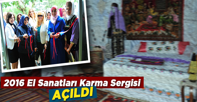 2016 El Sanatlar Karma Sergisi Açıldı