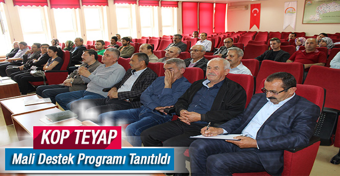 KOP TEYAP Mali Destek Programı Tanıtıldı