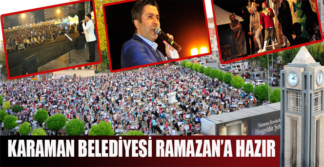 Karaman Belediyesi Ramazan'a Hazır