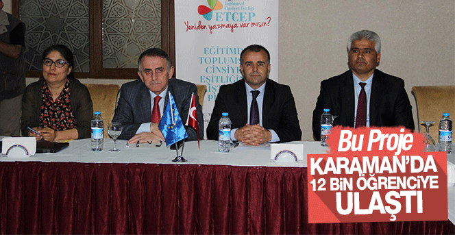 ETCEP, Karaman'da 2 Bin Öğrenciye Ulaştı