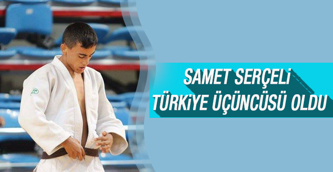 Samet Serçeli Türkiye Üçüncüsü Oldu