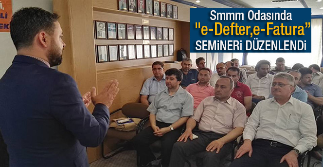 Karaman Smmm Odasında Seminer Düzenlendi.