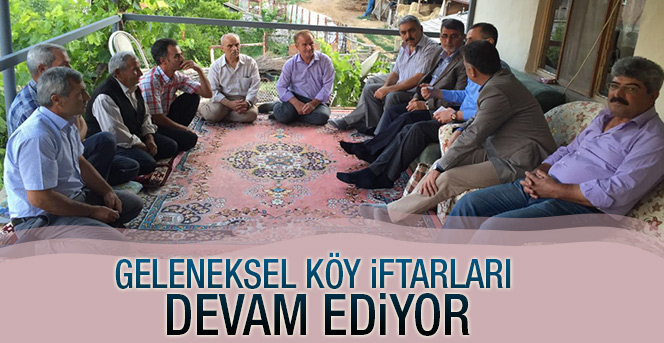 Köy İftarları Devam Ediyor