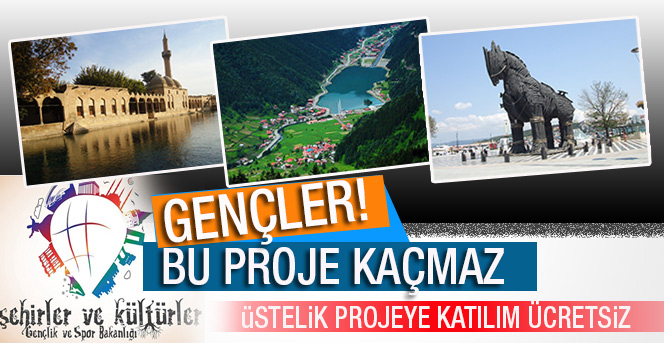 Gençler Müjde! Şehirler Ve Kültürler Projesi Başvuruları Başladı!