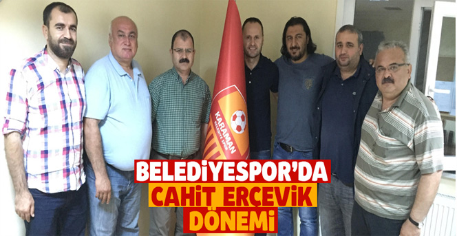 Karaman Belediyespor Teknik Direktörlük Görevini Cahit Erçevik'e Verdi