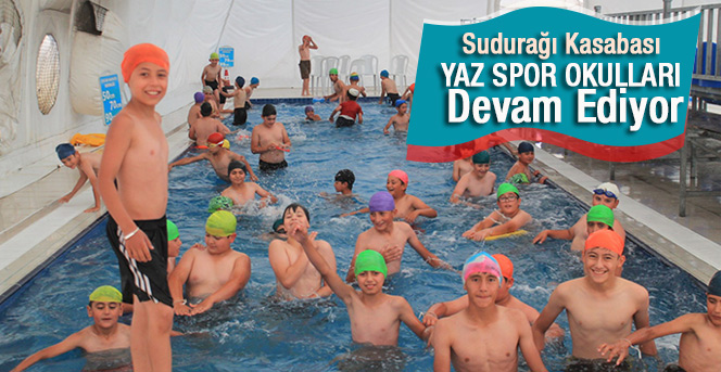 Sudurağı Kasabası Yaz Spor Okulları Devam Ediyor