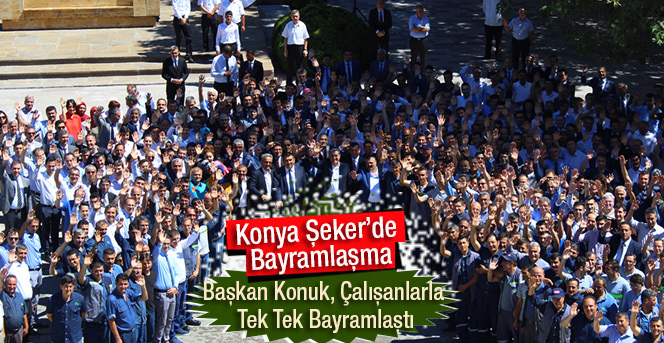 Konya Şeker’de Bayramlaşma