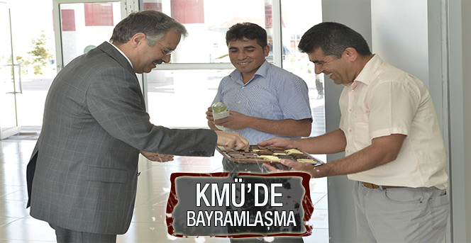 Kmü’de Bayramlaşma