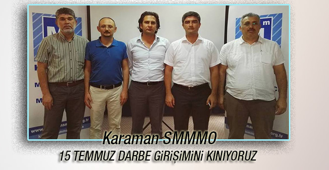 15 Temmuz Darbe Girişimini Kınıyoruz