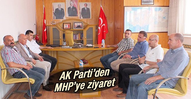 Karaman’da AK Parti’den MHP’ye ziyaret