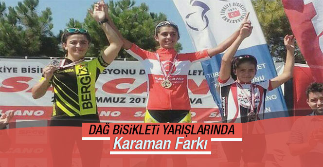 Dağ Bisikleti Yarışlarında Karaman Farkı